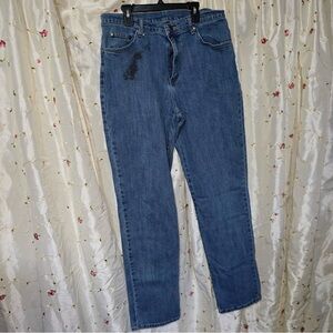 Women’s full‎ blue jeans sz 12 long